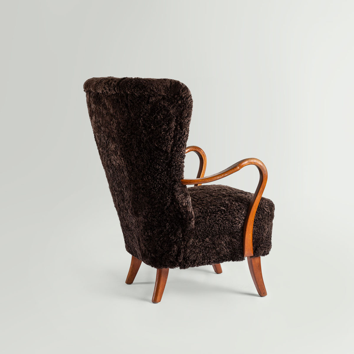 1940s best sale wingback chair