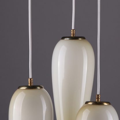 Paavo Tynell Ceiling Lamp in Brass, 1940s - Image 2